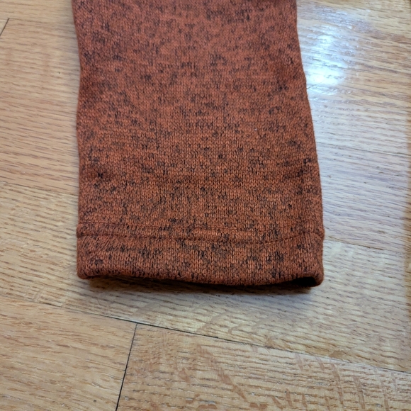 Eddie Bauer NWOT Rust Radiator FreeHeat Fleece Raglan Snap Funnel Pullover L - Picture 5 of 14